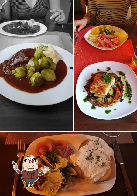 Comida en Restaurant Winzerstube "Zum Rebstock"