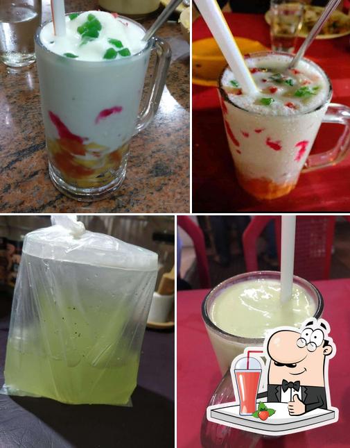 Enjoy a beverage at Juice Romantic