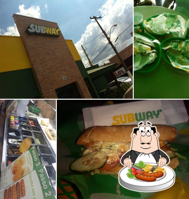 Comida em Subway