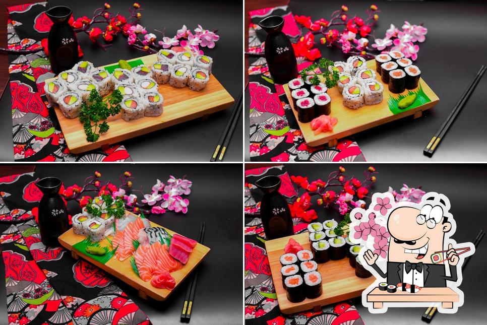 Les sushi sont disponibles à Sushi Tokyo