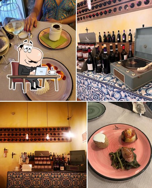 Gli interni di Biancomangiare - Cucina tipica napoletana Trattoria Osteria Napoli