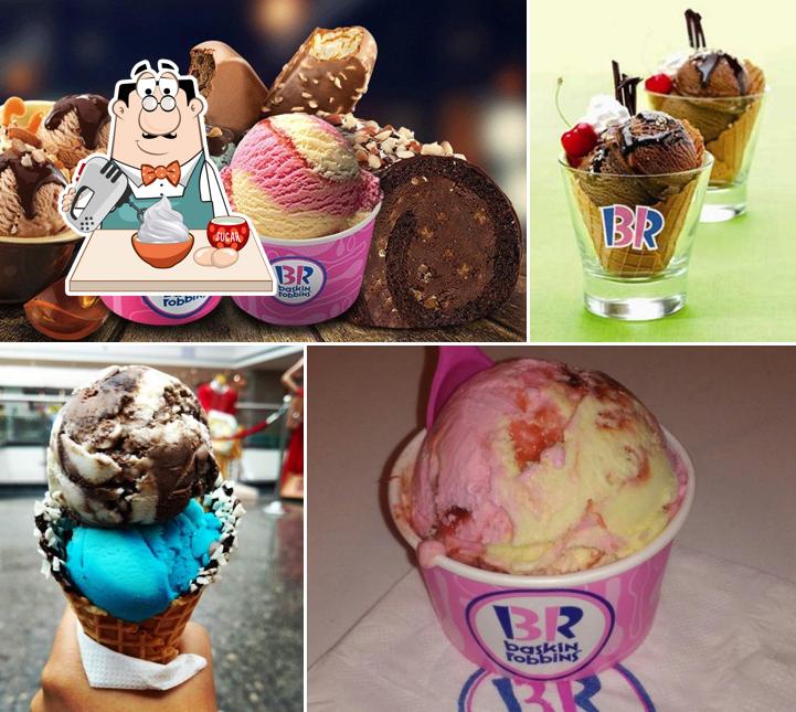 Order the sweet dishes