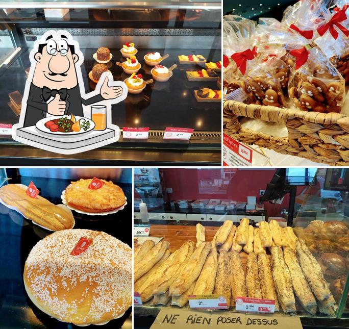 Nourriture à LA PAUSE GOURMANDE Montlhéry, Boulangerie Pâtisserie ARTISANALE