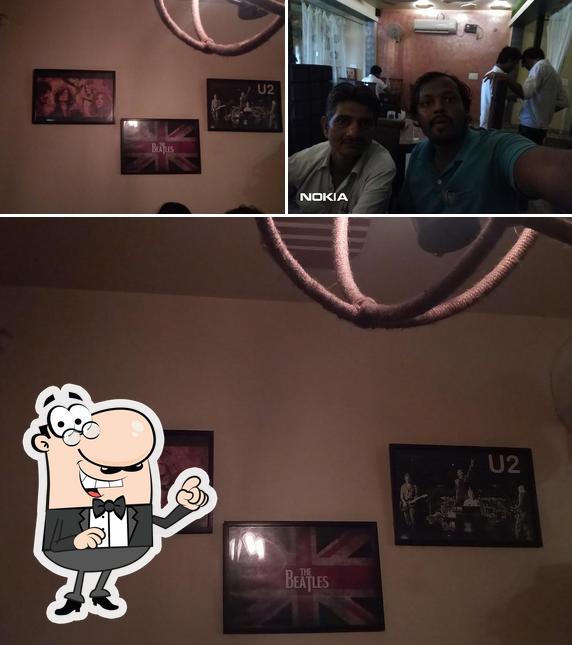 The photo of Dwarika Family Restaurant’s interior and bar counter