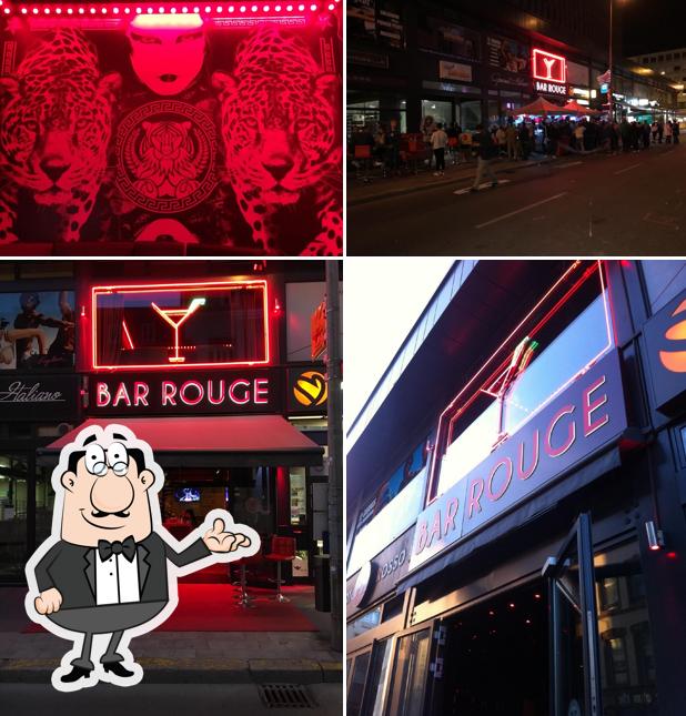 Check out how Bar Rouge looks inside