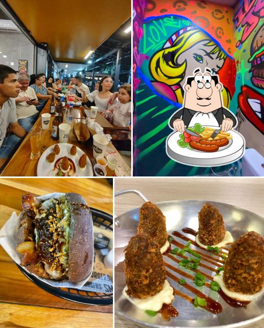 Platos en JSK Burgers - Adrianópolis