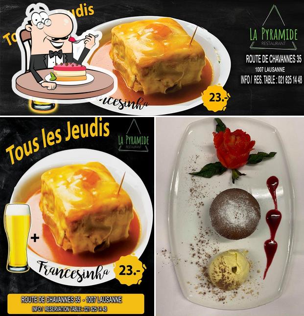 Trattoria du Commerce Restaurant Renens propone un'ampia varietà di dolci