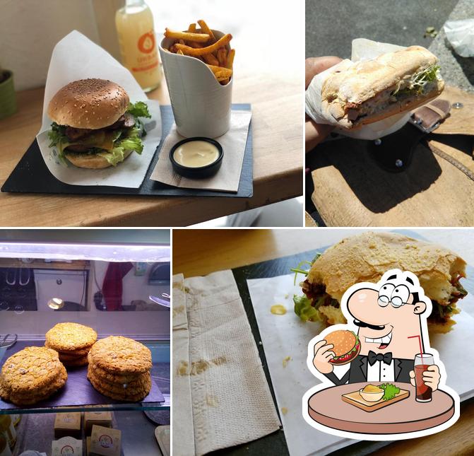 Concediti un bell'hamburger a Veganopolis Café