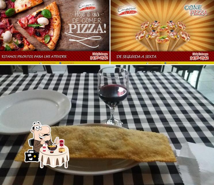 Comida em Emporio da pizza