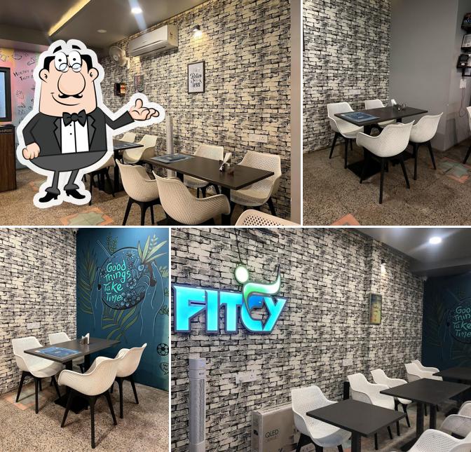 The interior of Fitcy