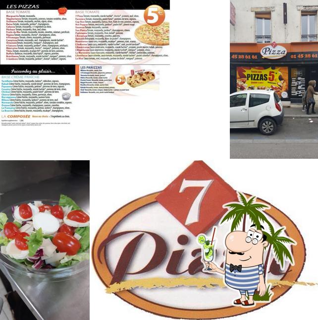 Regarder cette image de 7 pizza rosny