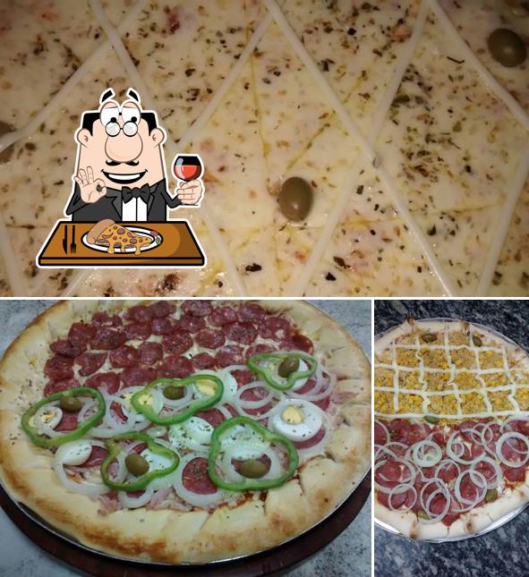 Escolha pizza no Pizzaria D'bordas Em Planaltina -DF