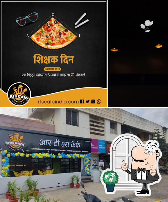 RTS Cafe Bhugaon is distinguished by exterior and food