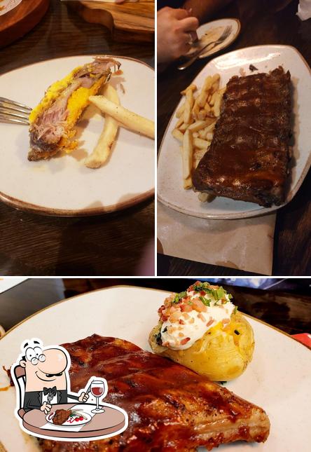 Prove pratos de carne no Outback Steakhouse