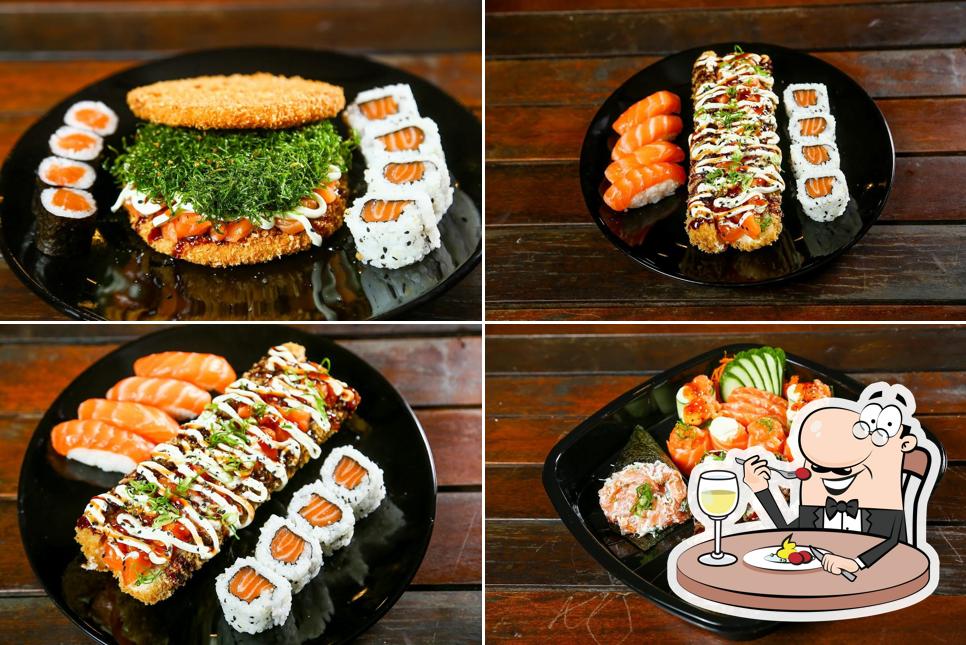 Comida em Seihai Sushi