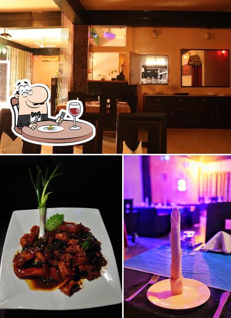 The restaurant's food and interior