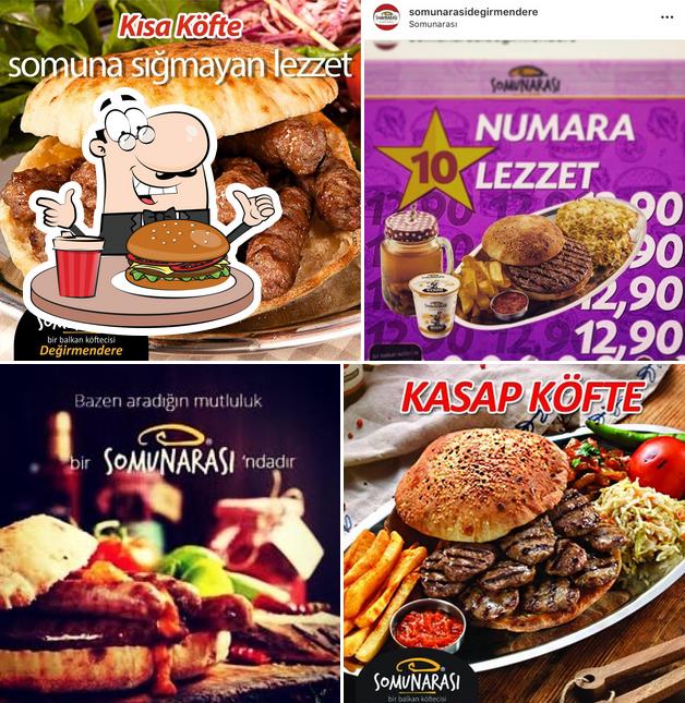 Try out a burger at Somunarası