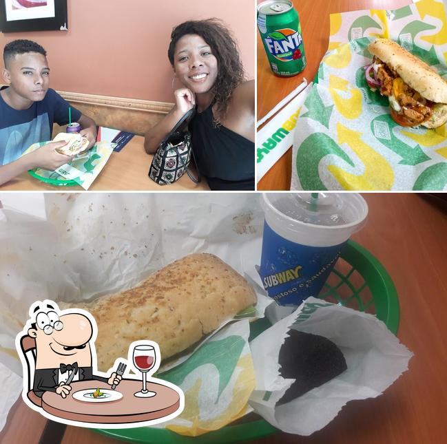 Comida em Subway