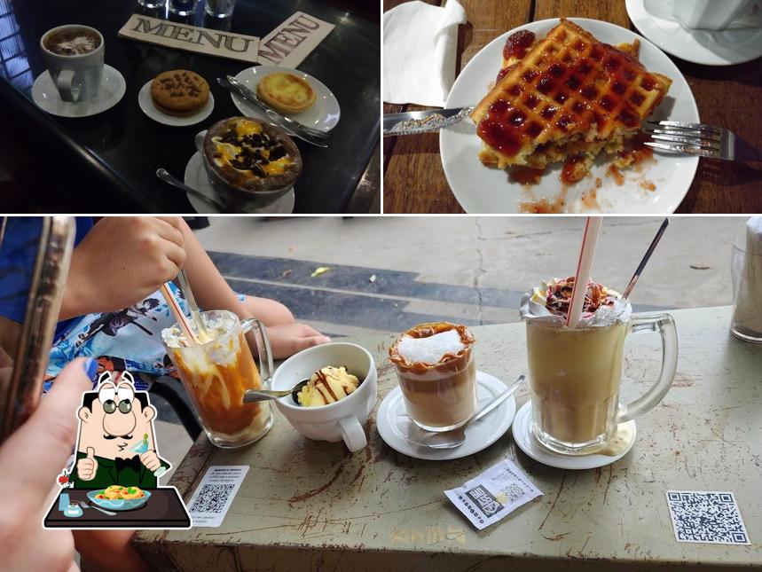 Comida em Bad Ass Café