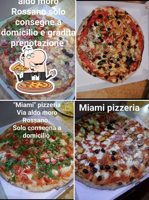 В "Pizzeria Miami" вы можете отведать пиццу