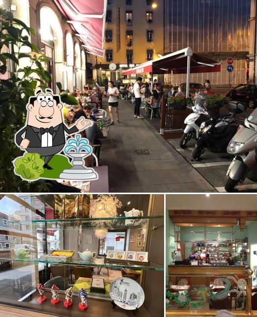 Dai un’occhiata alla immagine che raffigura la esterno e bancone da bar di Restaurant Asia Garden