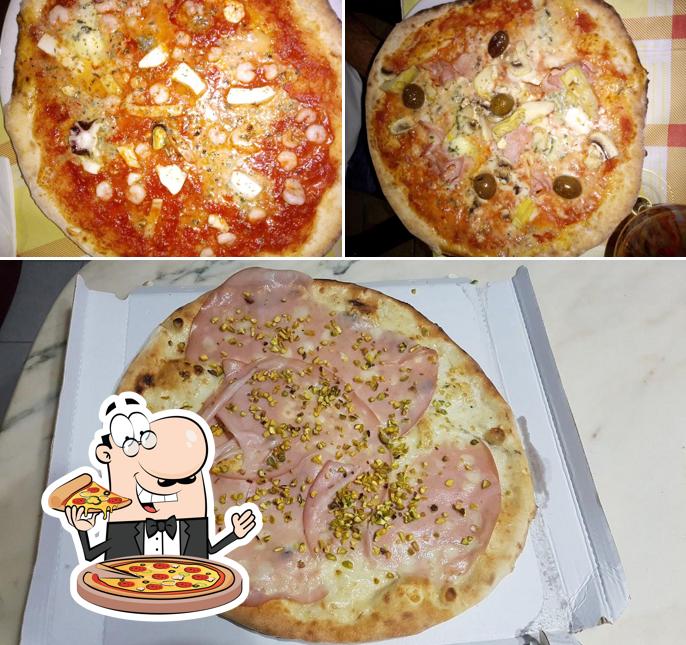 Scegli tra le molte varianti di pizza