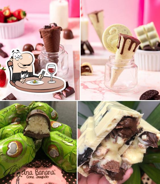Ana Banana Cone Trufado, Doces e Chocolates , café, salgados Trufas , Ovos De Páscoa