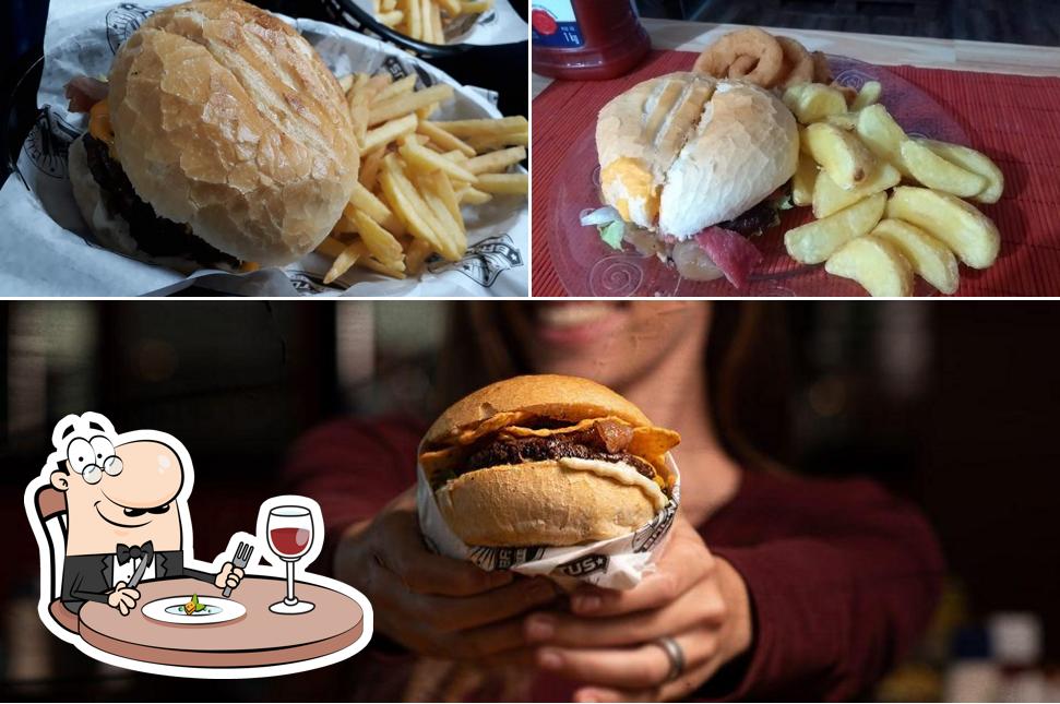 Comida em Brutus Burger Grill