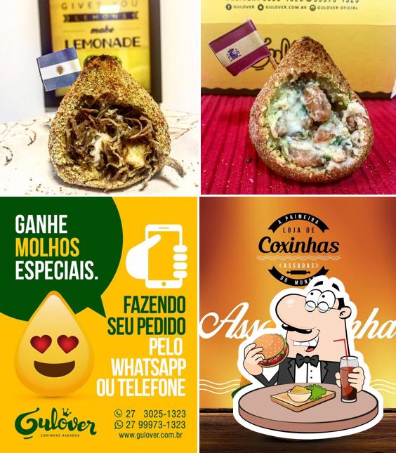 Peça um hambúrguer no Gulover
