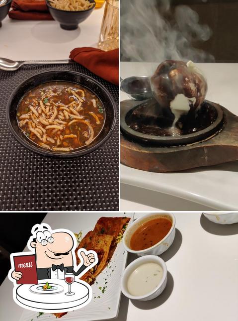 Food at Sankalp & Saffron Restaurant