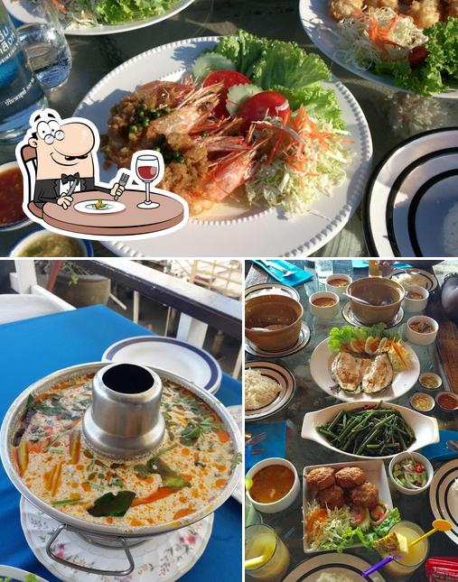 Comida en Sea Side Restaurant Hua-Hin