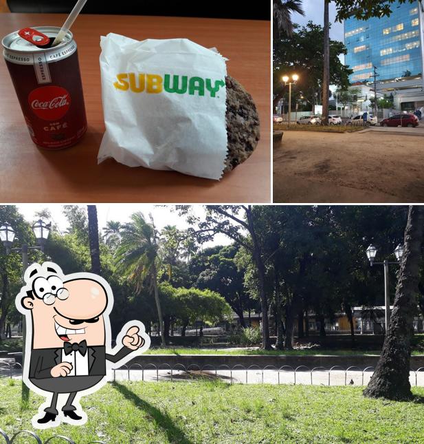O Subway se destaca pelo exterior e bebida