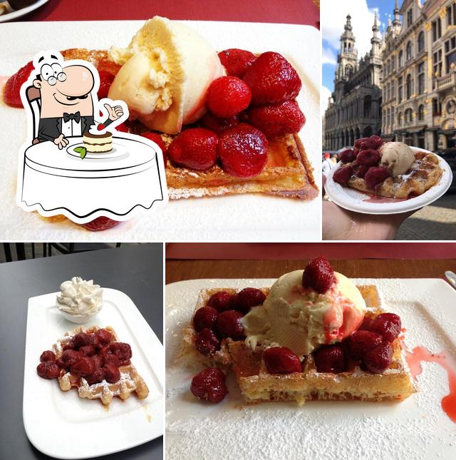 Maison Dandoy - Tearoom & Waffle propose une éventail de desserts