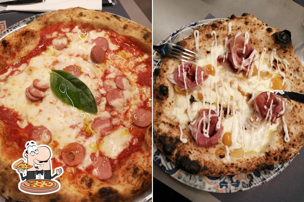 Scegli tra le molte varianti di pizza