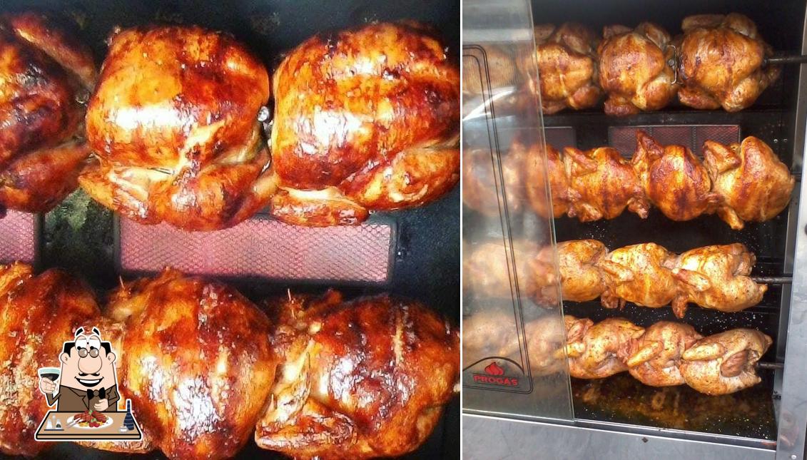 Frango Assado da Vera serve refeições de carne