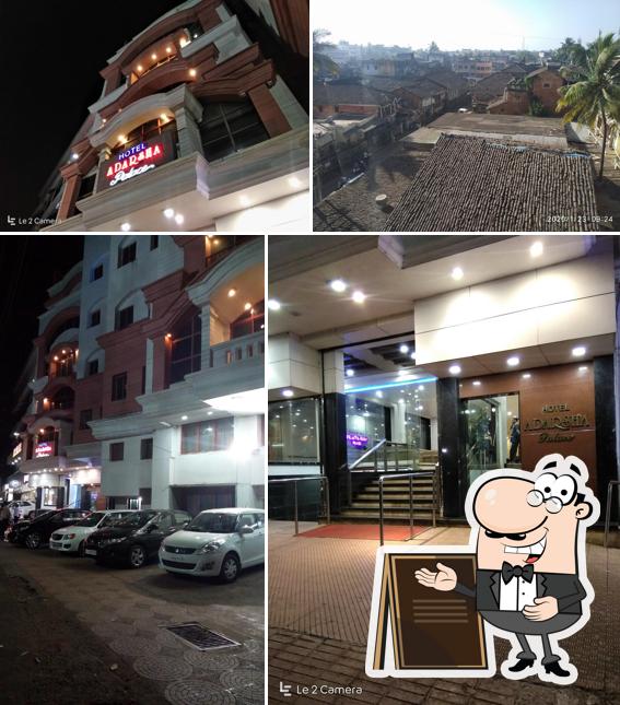 You can get some fresh air at the outside area of Hotel Adarsha Palace