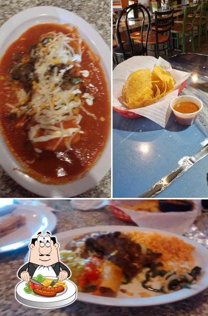 Food at La Valentina Mexican Restaurant