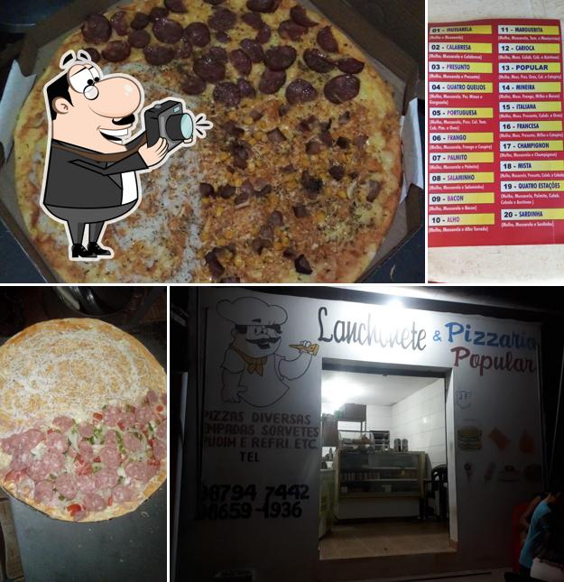 Lanchonete e Pizzaria Popular