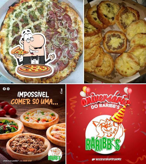 Consiga diferentes tipos de pizza