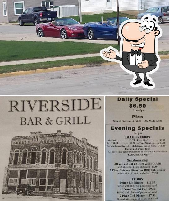 Riverside Bar & Grill in Restaurant menu and reviews