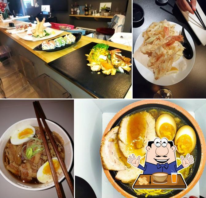 Еда в "Sakura - Sushi Restaurant & Japanese Dining"