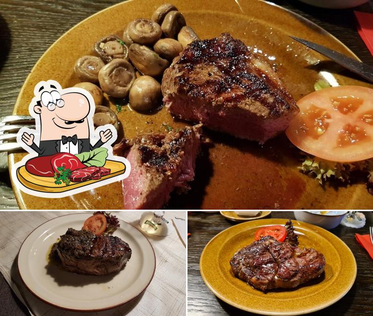 Elige un plato con carne en Redzep Ferati El Toro Steakhaus