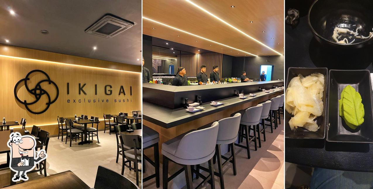 O interior do Ikigai Exclusive Sushi