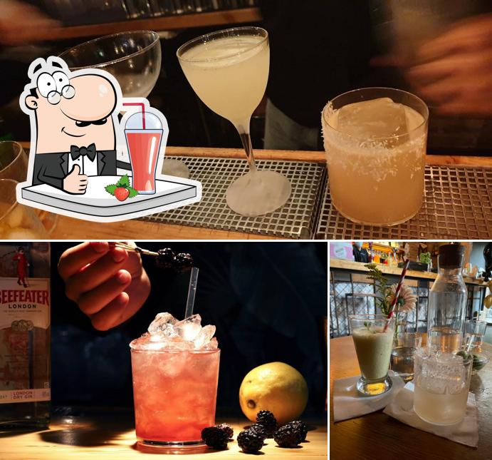 Misture cocktail bar propone un'ampia selezione di cose da bere