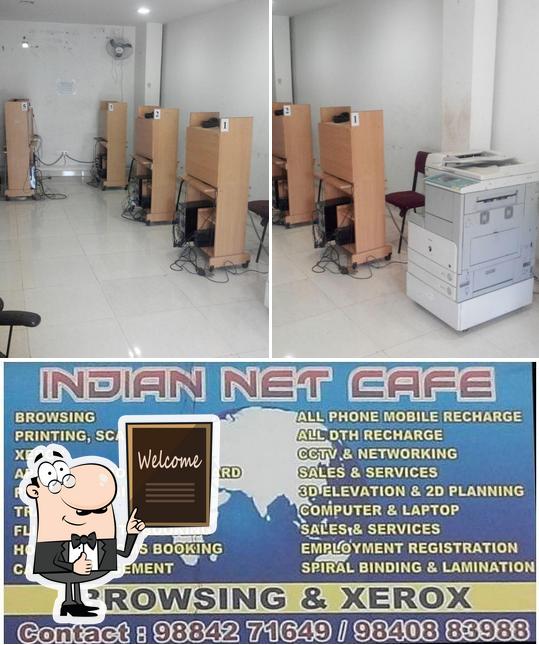 Look at the picture of Indian Net Cafe