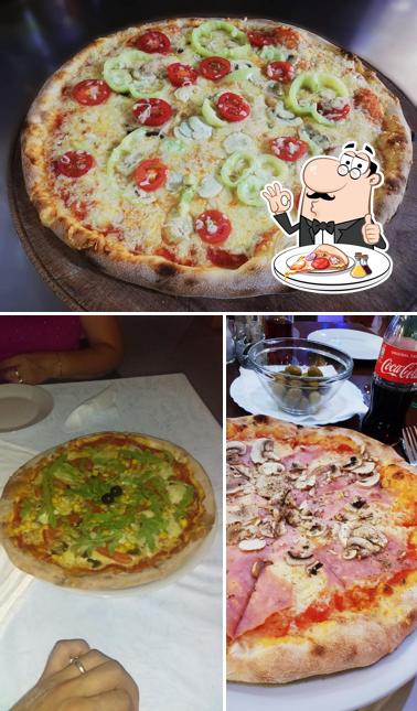 Elige entre distintos tipos de pizza