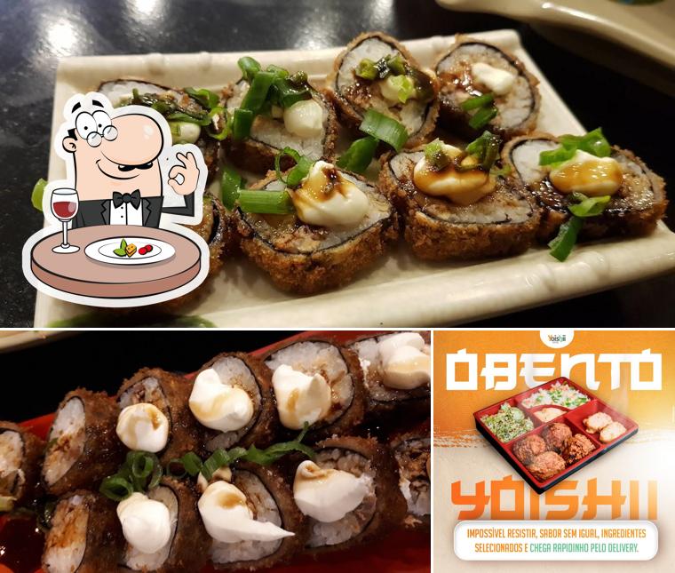 Comida em YOISHII SUSHI BAR - Restaurante Japonês