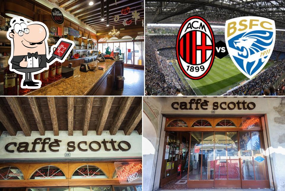 Jetez un coup d’œil à quoi ressemble Caffè Scotto à l'extérieur
