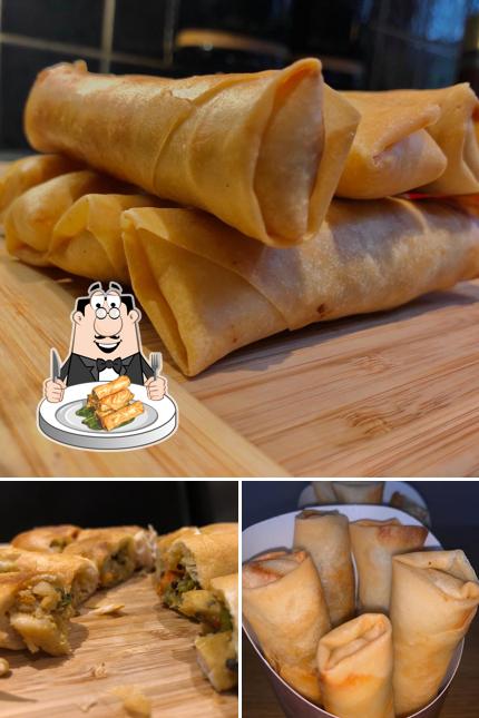 Spring rolls at Foodeez