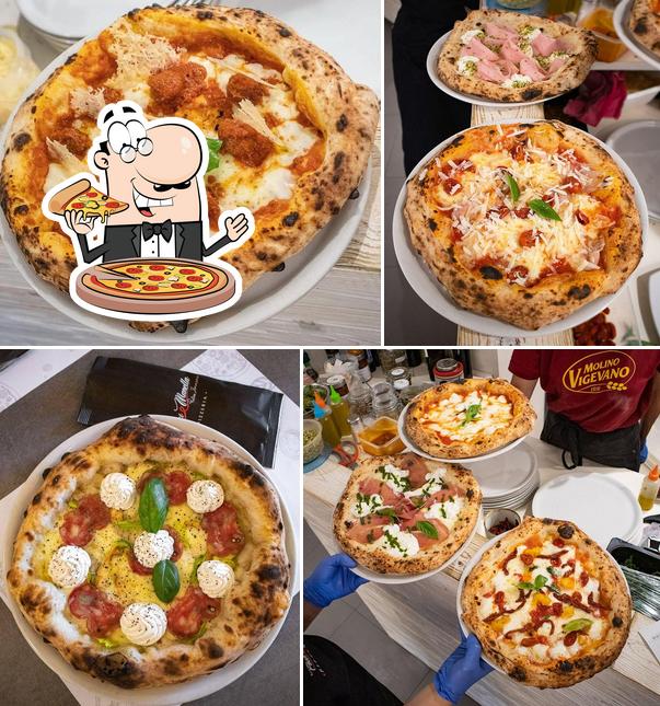 Scegli una pizza a Pizzeria Pucci e Manella